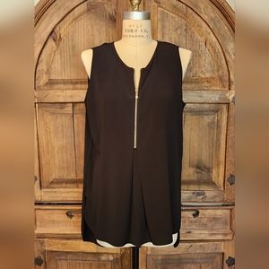 Chico's Black label tunic top